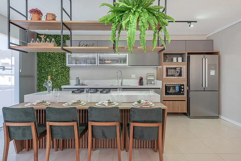 Cozinha planejada com detalhes