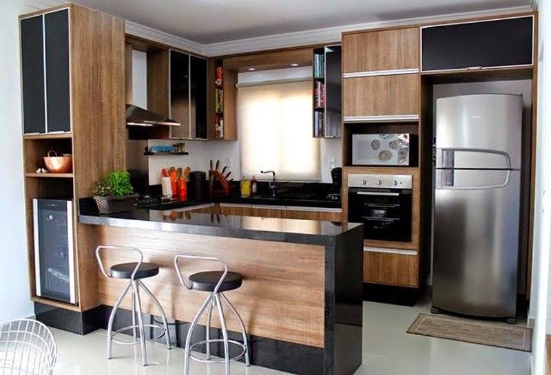 Ideias de cozinha americana planejada