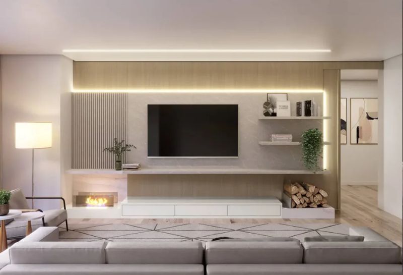 Móveis planejados para sala de tv