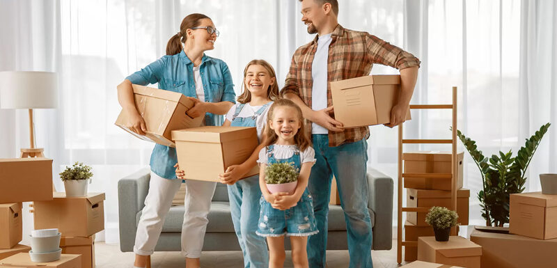 Crianças em casa contruir ambiente para elas