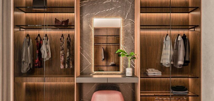 Closet: qual melhor sem porta ou com porta?