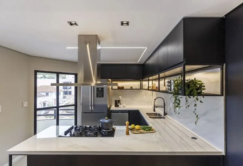 Evite excessos de ornamento cozinha móveis planejados