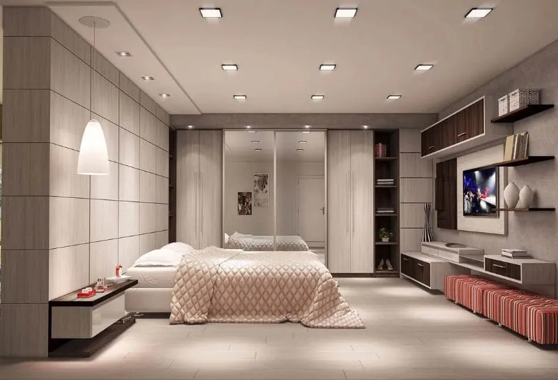 Móveis planejados para o quarto