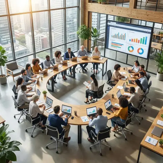 Projeto de interiores com móveis planejados otimizando ambientes pequenos