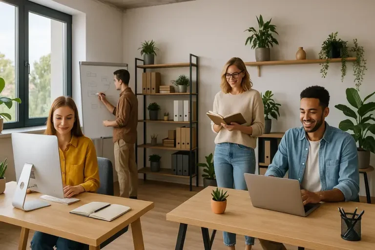 ambientes de trabalho inspiradores