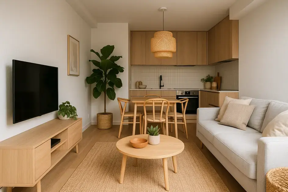 ambientes integrados para pequenos espaços