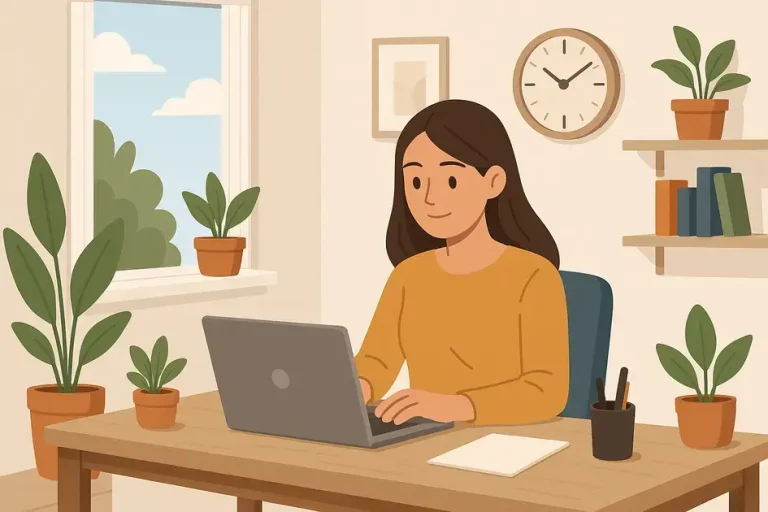 ambiente produtivo em casa