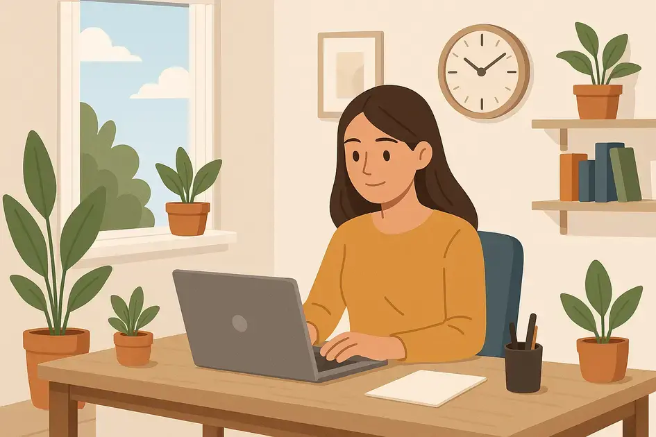 ambiente produtivo em casa